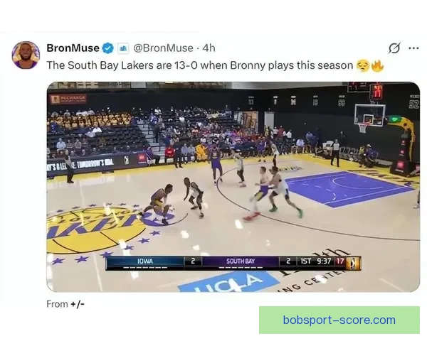 布朗尼连续背靠背胜利南湾湖人13战全胜雷迪克高度评价他努力拼搏